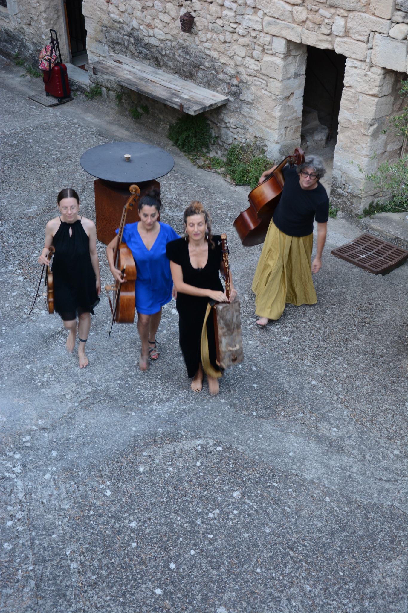 Au son des cordes, quatuor